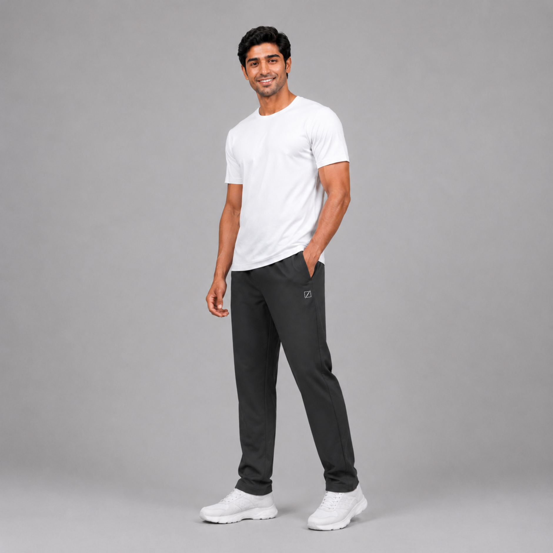 Crosscourt Performance Pants - Charcoal Grey