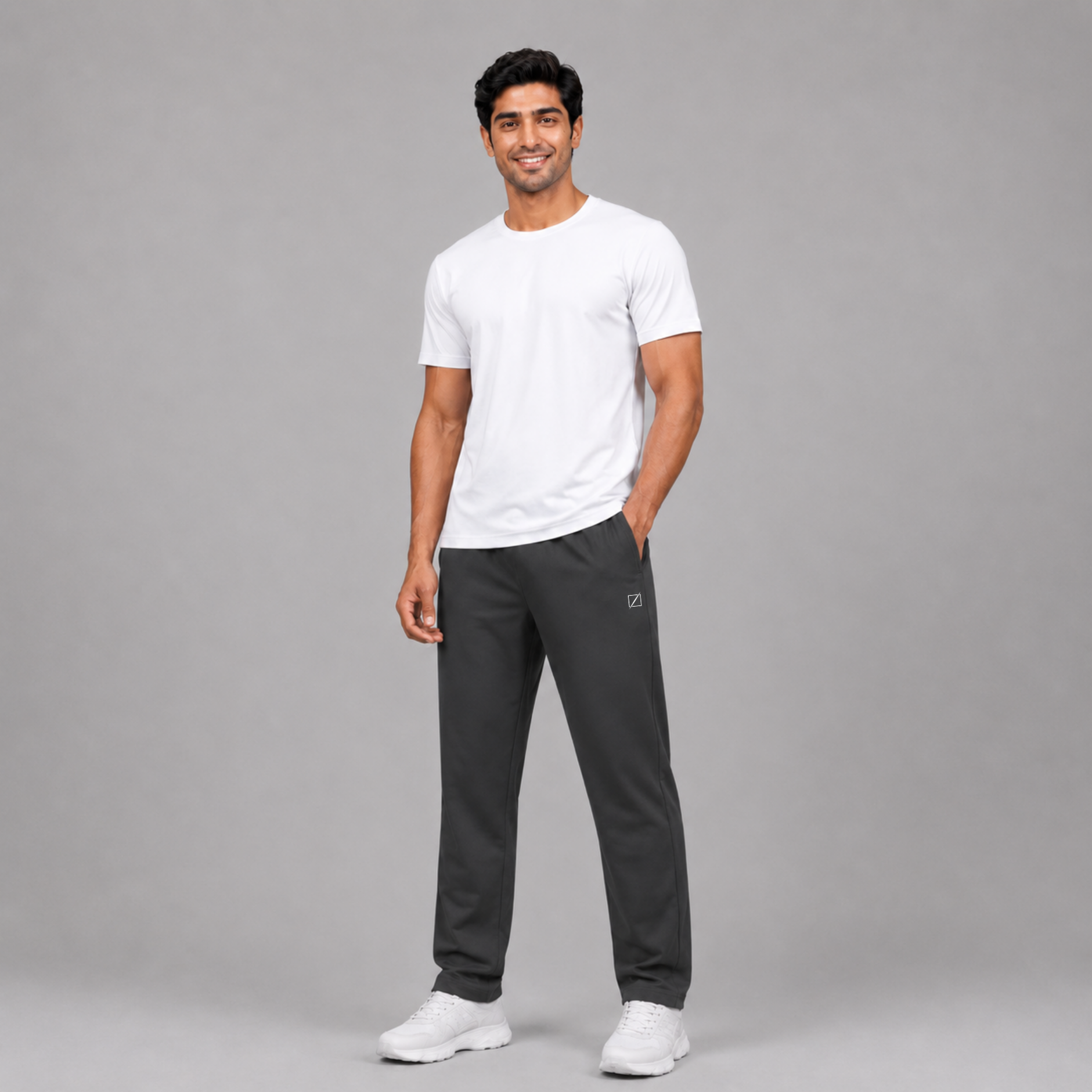 Crosscourt Performance Pants - Charcoal Grey