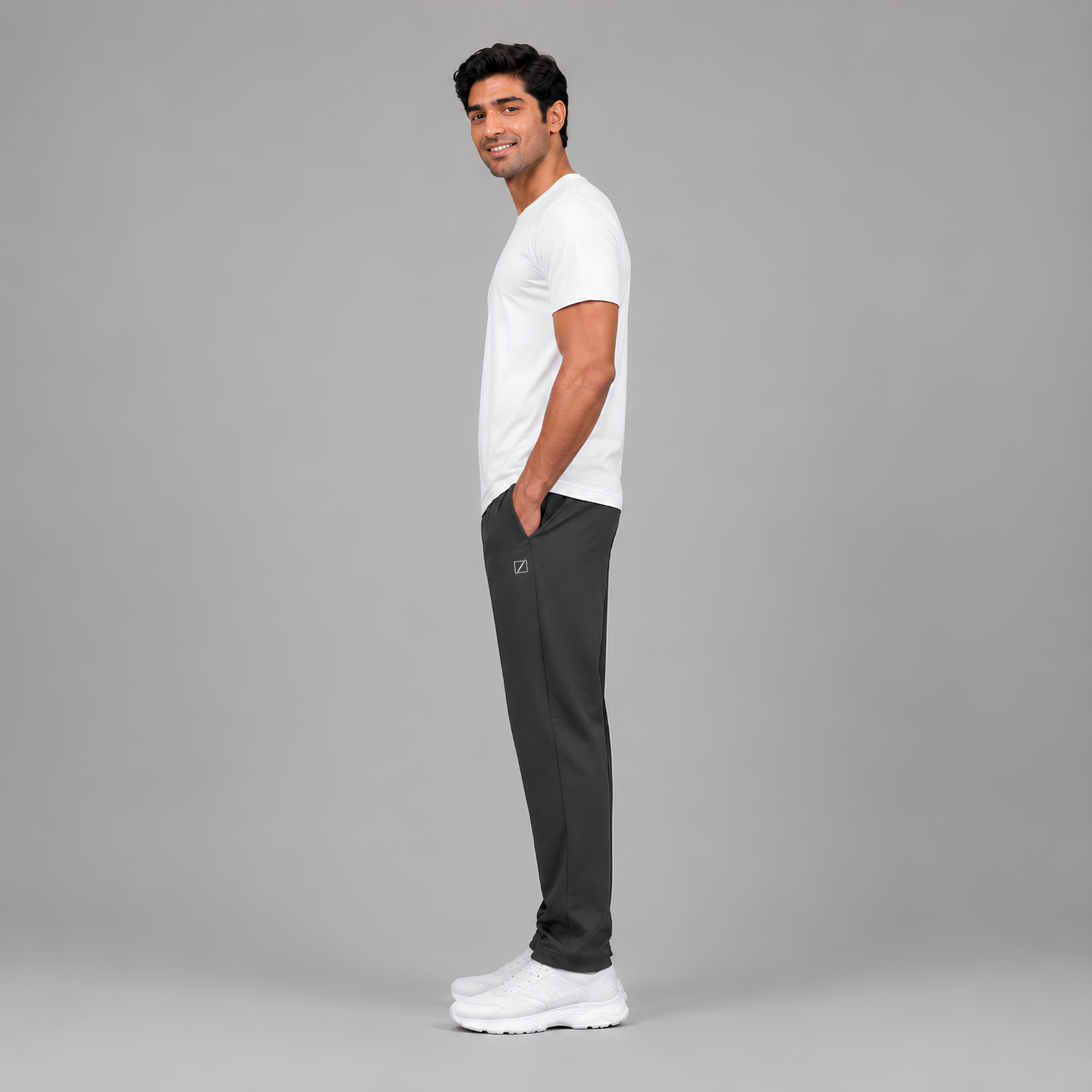 Crosscourt Performance Pants - Charcoal Grey