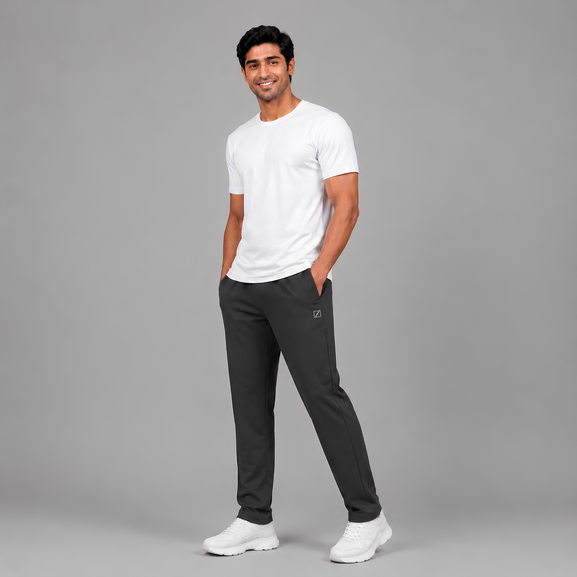 Crosscourt Performance Pants - Charcoal Grey