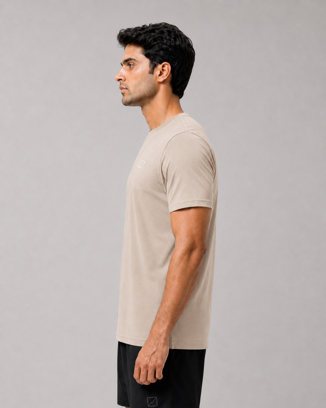 Ace Performance Tee - Sand Beige