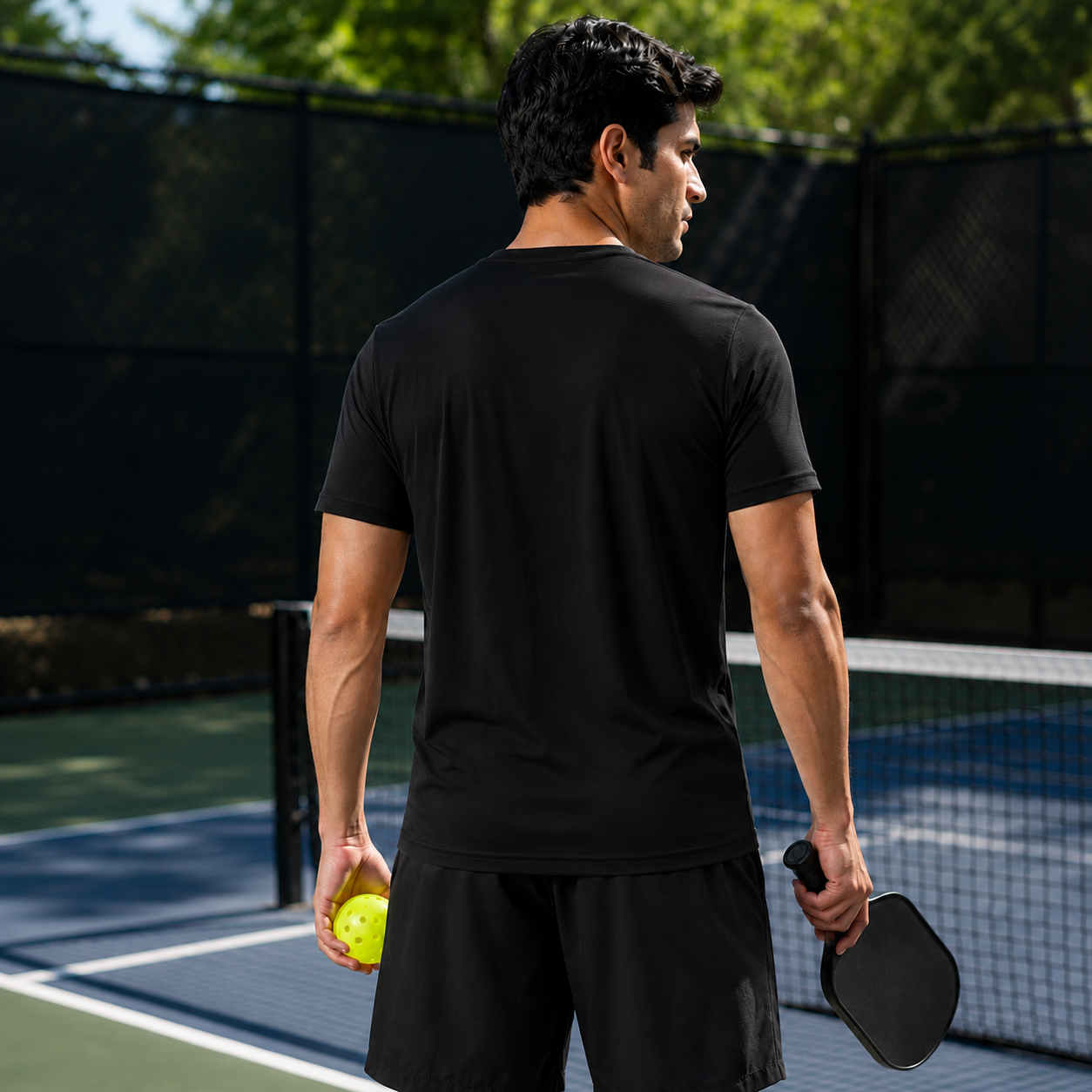 Ace Performance Tee - Stealth Black
