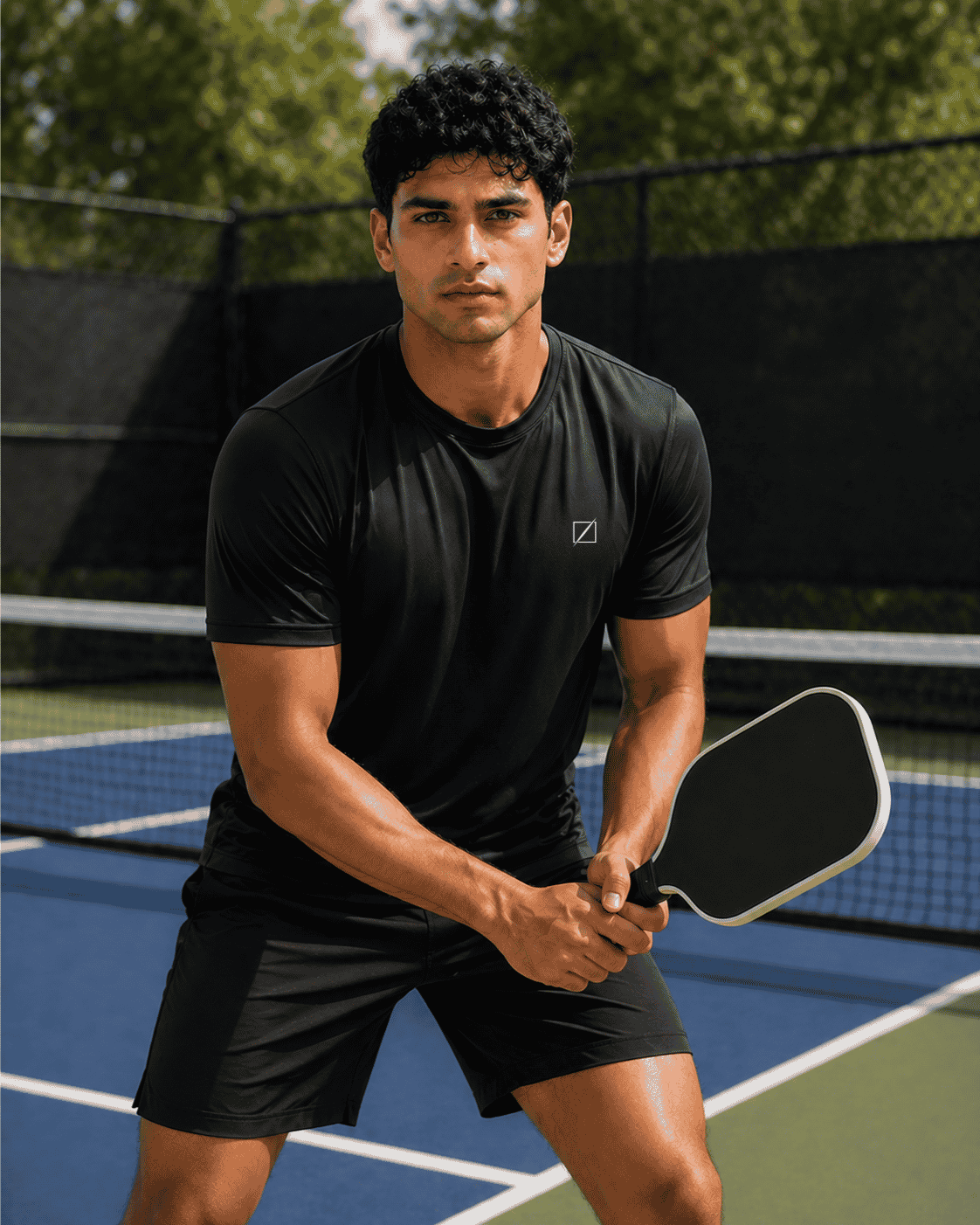 Encourt Ace Performance Tee - Black