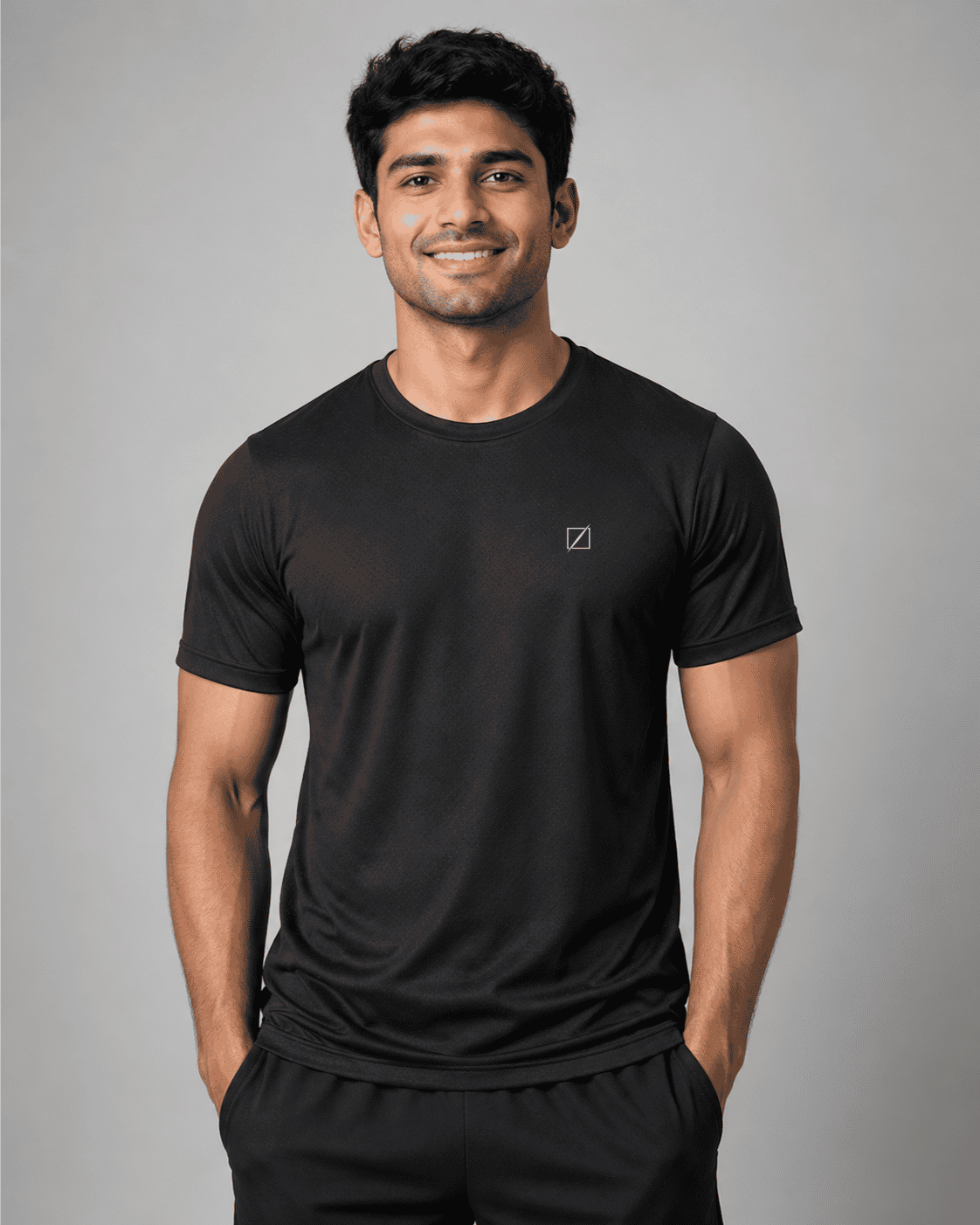 Encourt Ace Performance Tee - Black