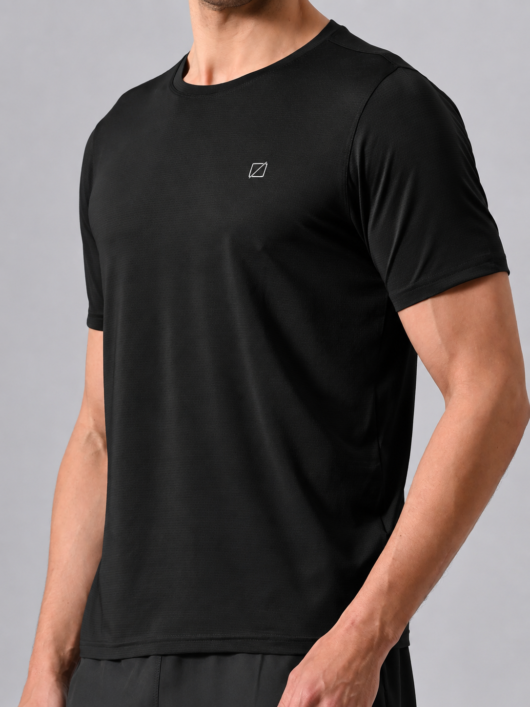 Ace Performance Tee - Stealth Black