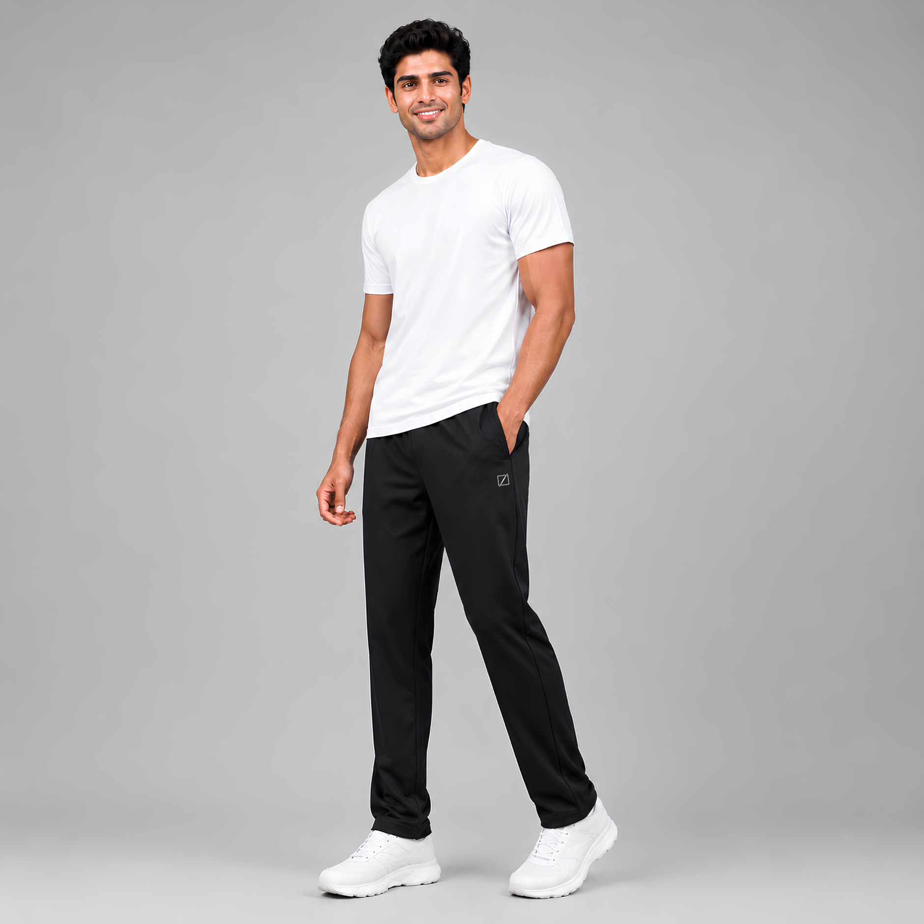 Crosscourt Performance Pants - Stealth Black