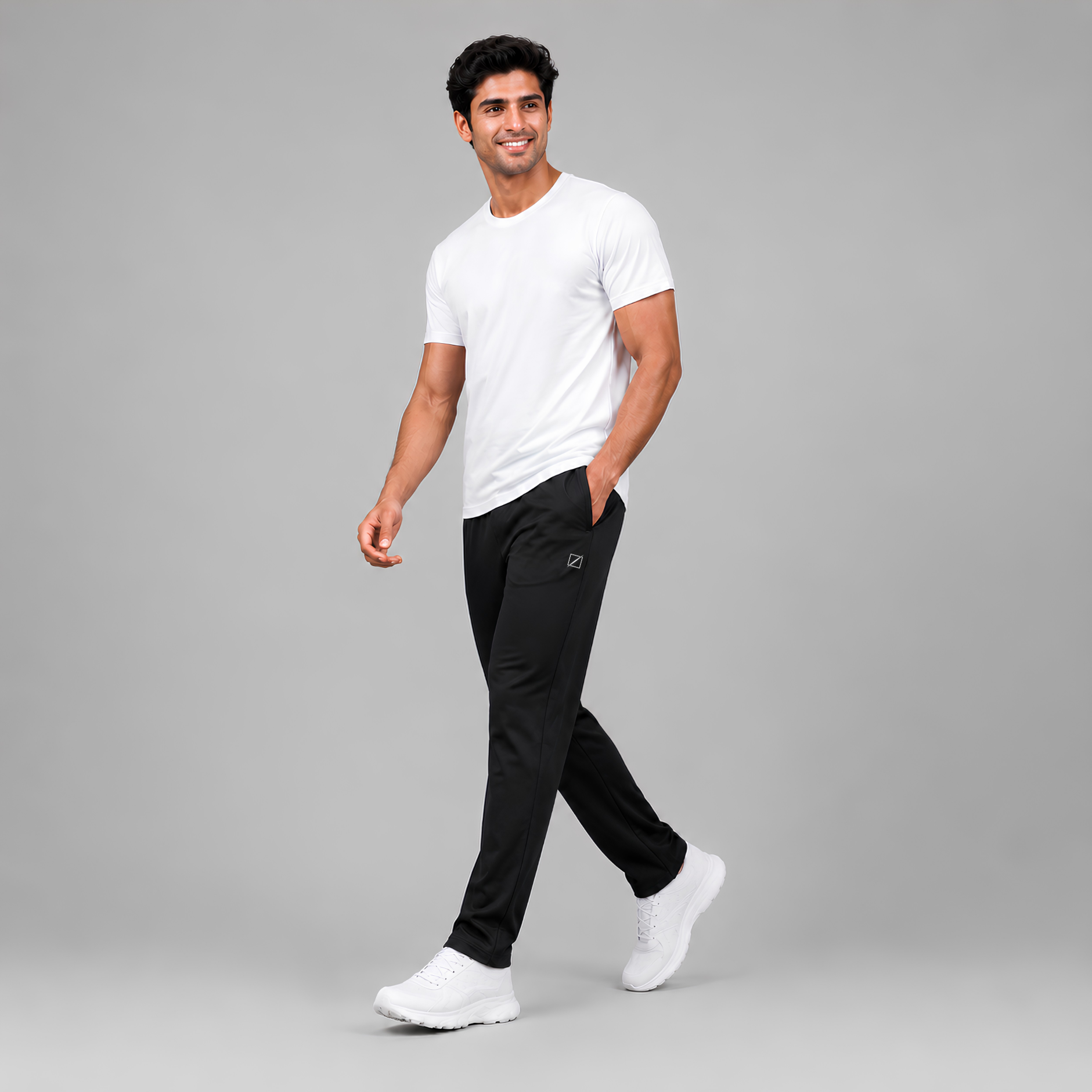 Crosscourt Performance Pants - Stealth Black