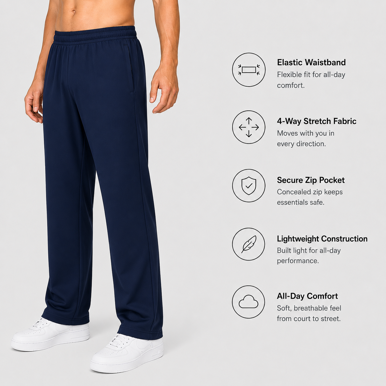 Clubhouse All-Day Pants - Midnight Navy