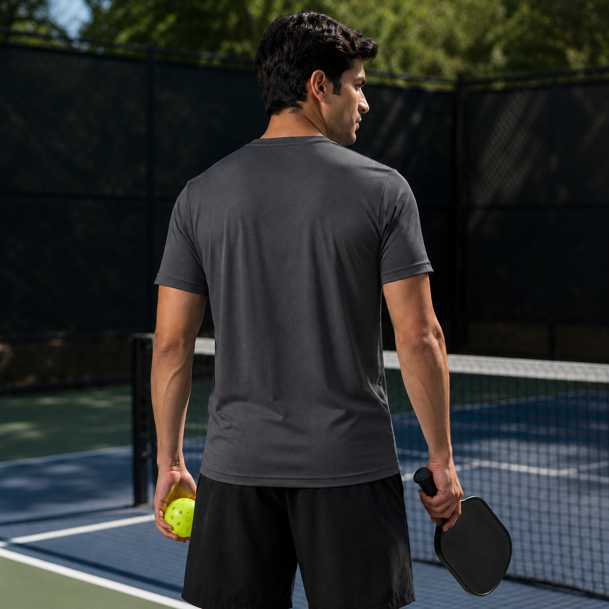 Ace Performance Tee - Charcoal Grey