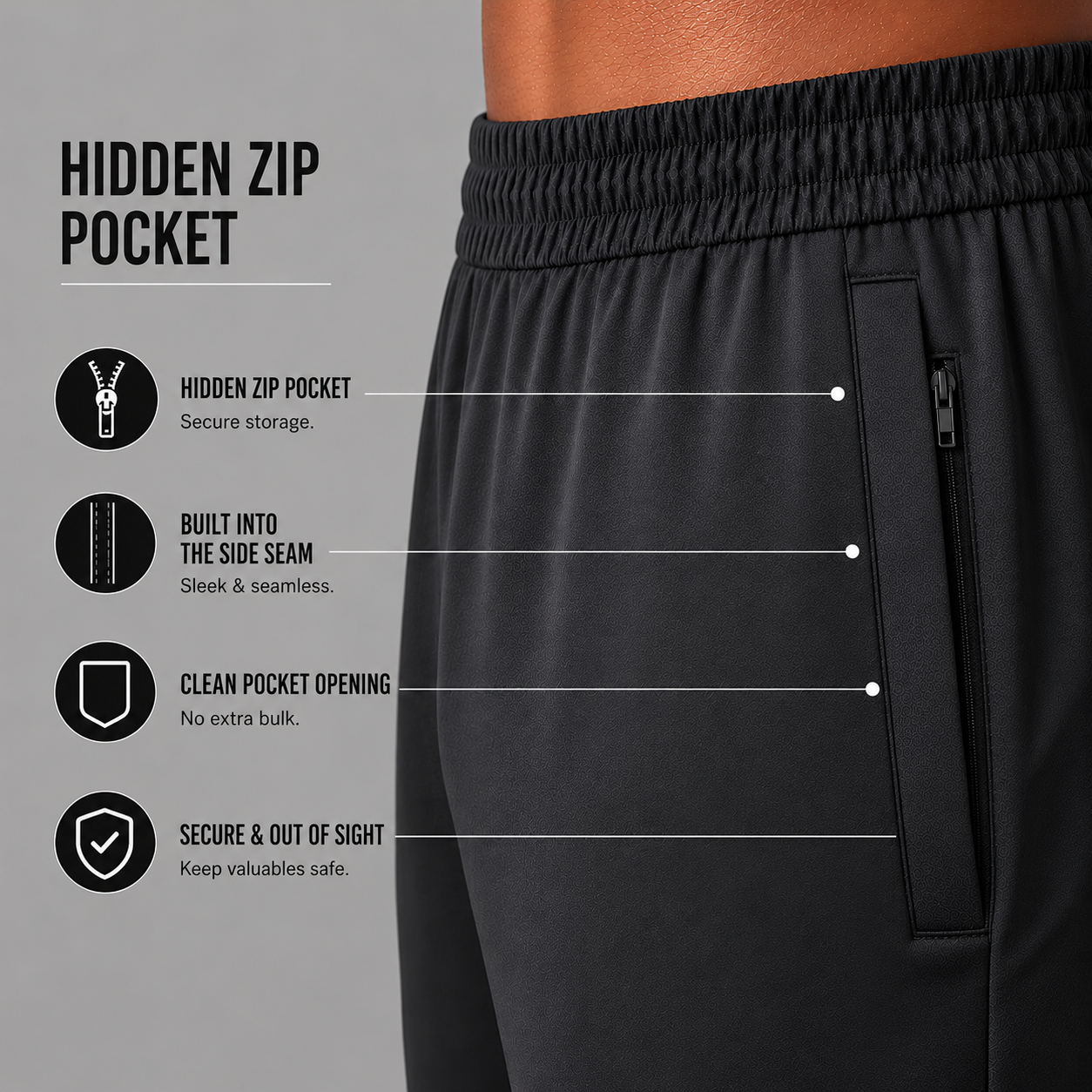 Rally Performance Shorts - Charcoal Grey
