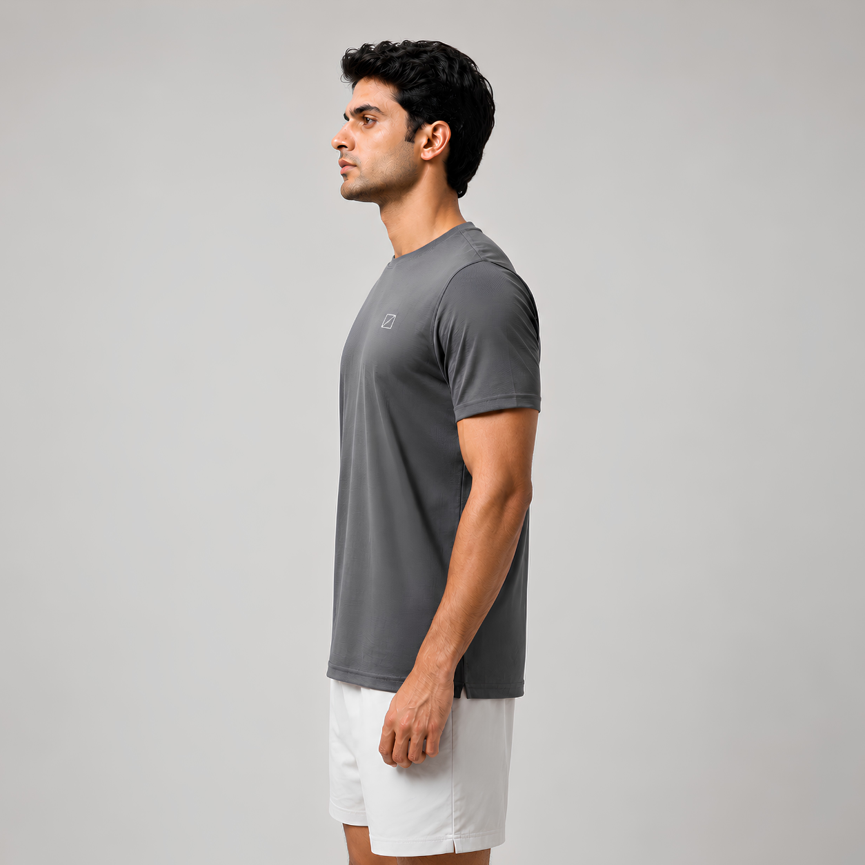 Ace Performance Tee - Stone Grey