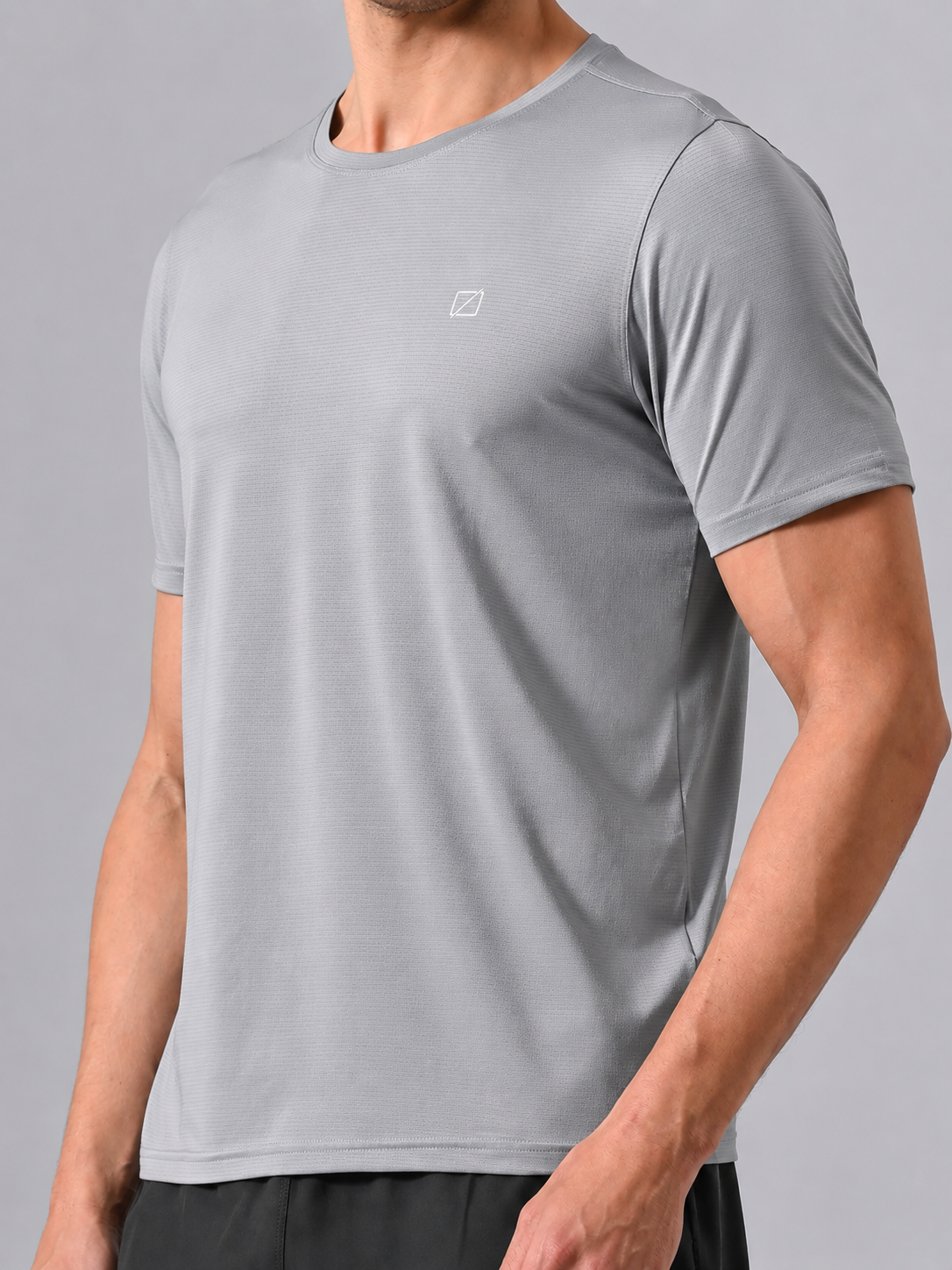 Ace Performance Tee - Stone Grey