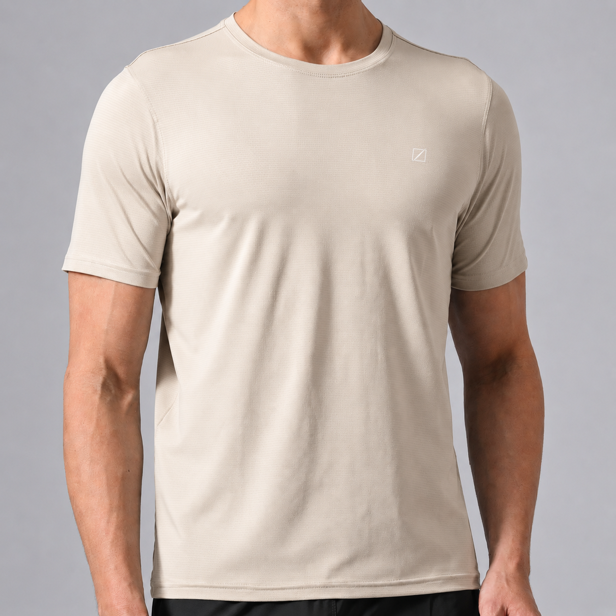 Ace Performance Tee - Sand Beige