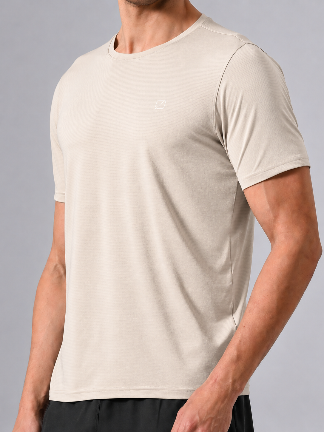 Ace Performance Tee - Sand Beige