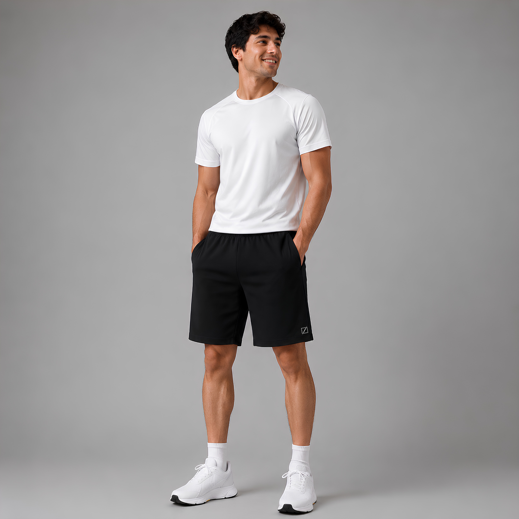 Rally Performance Shorts - Stealth Black