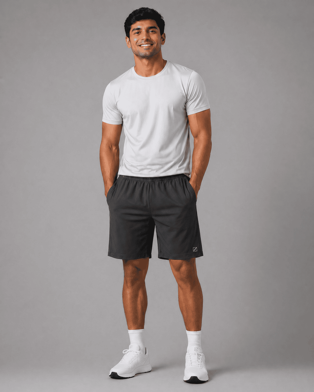 Encourt Rally Performance Shorts - Grey