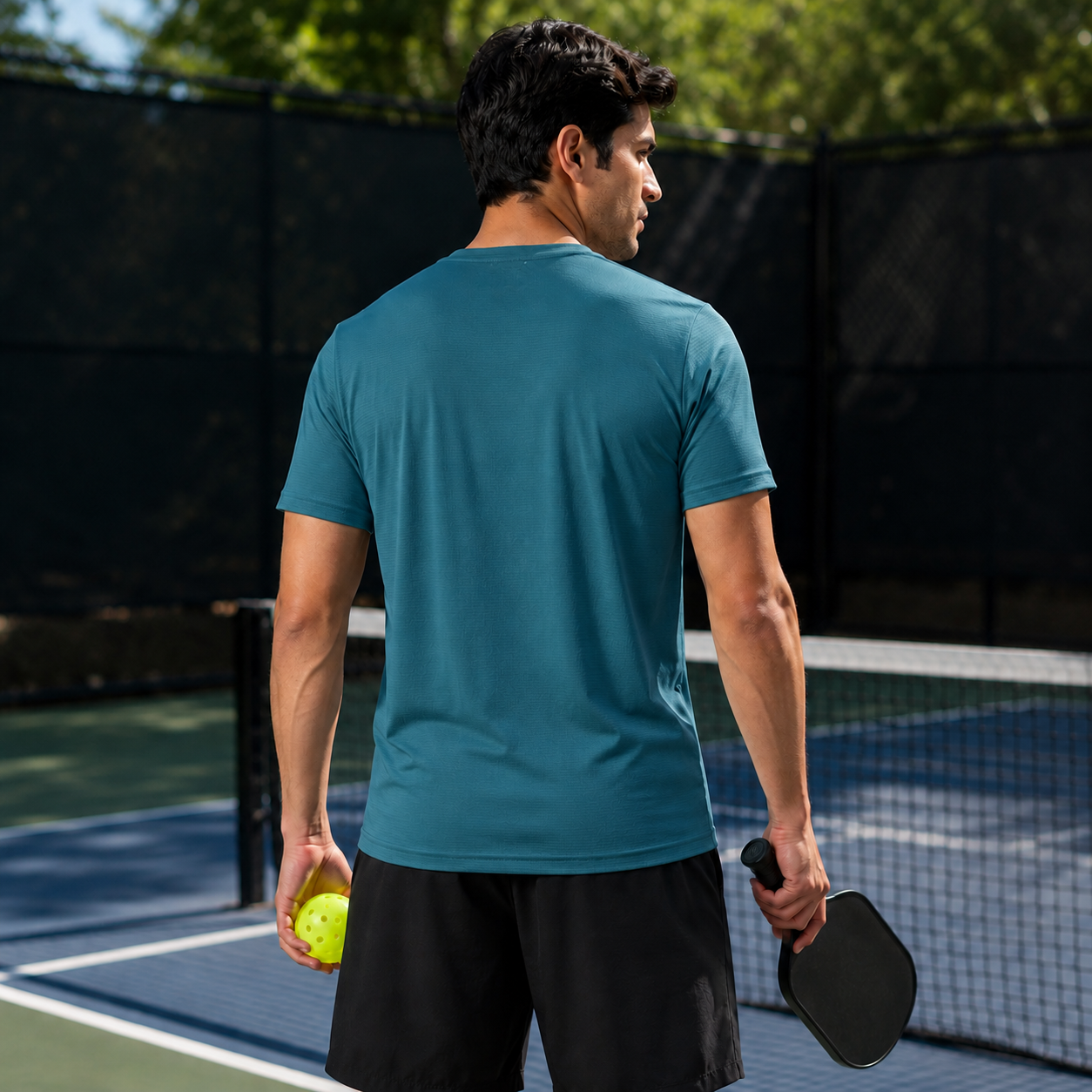 Ace Performance Tee - Ocean Teal