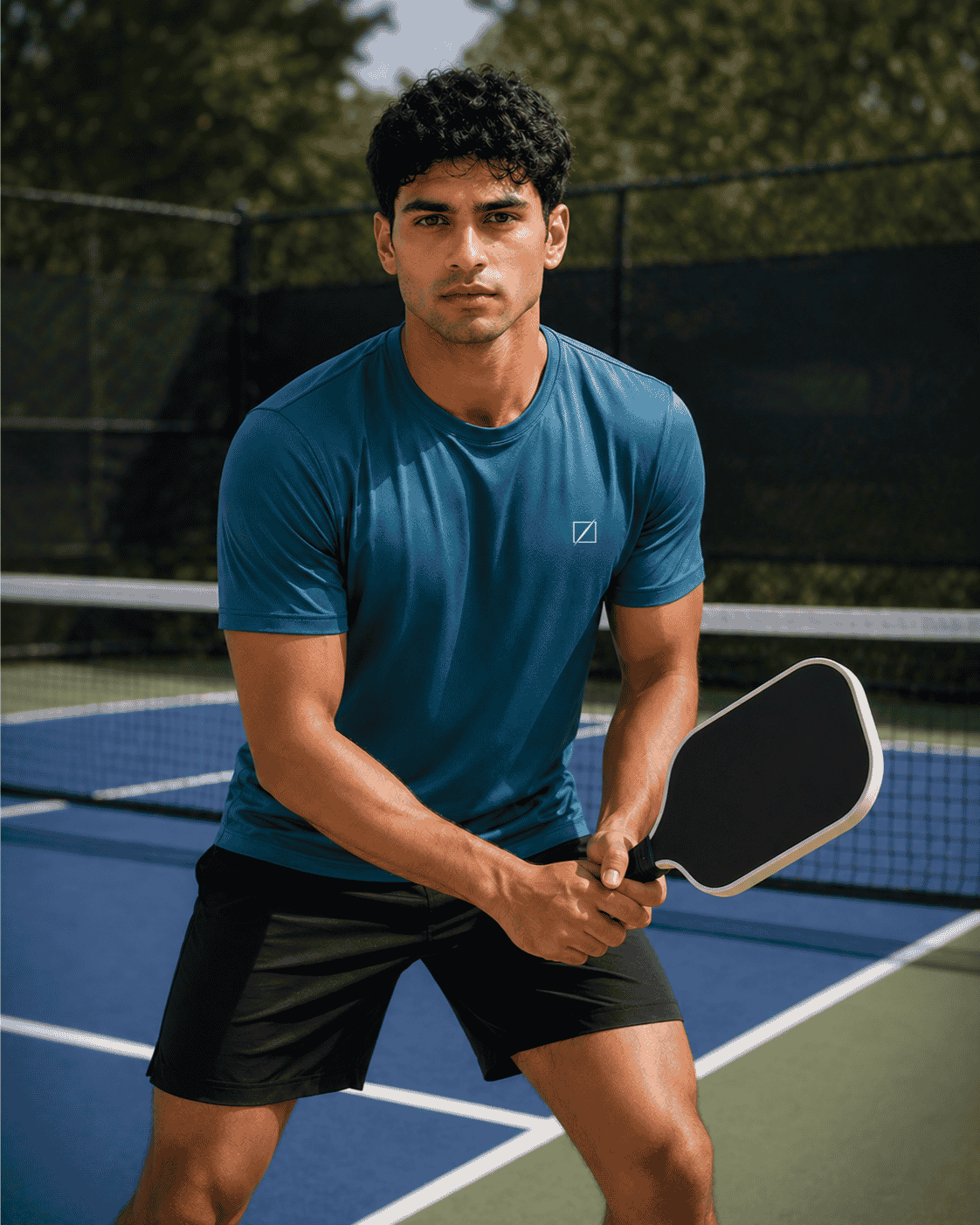 Encourt Ace Performance Tee - Teal
