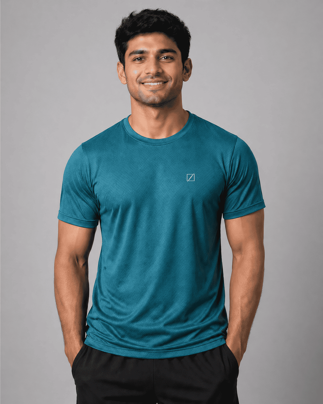 Encourt Ace Performance Tee - Teal
